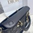 Dior Lady D-Joy Bag In Black Cannage Lambskin