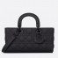 Dior Lady D-Joy Medium Bag in Black Ultramatte Calfskin