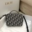 Dior 30 Montaigne Box Bag In Blue Dior Oblique Jacquard
