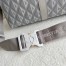 Dior Lingot 50 Duffle Bag In Gray CD Diamond Canvas