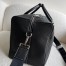 Dior Lingot 50 Duffle Bag In Black Grained Calfskin