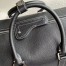 Dior Lingot 50 Duffle Bag In Black Grained Calfskin