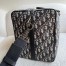 Dior Lingot 50 Duffle Bag In Black Oblique Jacquard