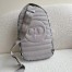 Dior Mini Rider Sling Bag In Gray CD Diamond Canvas