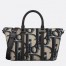 Dior Weekender 25 Bag in Beige Maxi Dior Oblique Jacquard