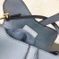 Dior Saddle Bag In Sky Blue Grained Calfskin