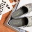 Dior Granville Espadrille In Grey Oblique Embroidered Cotton 