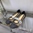 Dior Miss J'Adior dotted Swiss Tulle Ballet Pump