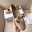 Dior Miss J'Adior Ballet Flat In Nude Technical Canvas 