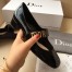 Dior Baby-D Ballet Flats in Black Patent Calfskin