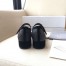 Dior Baby-D Ballet Flats In Black Dotted Swiss