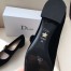 Dior Baby-D Ballet Flats In Black Velvet