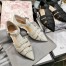 Dior Sauvage Ballerina Flat In Ivory Calfskin