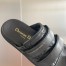 DIor Dio(r)evolution Slides In Black Quilted Cannage Calfskin