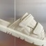 DIor Dio(r)evolution Slides In White Quilted Cannage Calfskin