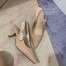 Dior J'Adior Slingback Pumps 65mm In Nude Embroidered Cotton