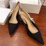 Dior J'Adior Slingback In Black Technical Fabric