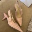 Dior J'Adior Slingback 65mm Pumps with Pink Micro Houndstooth