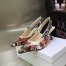 Dior J'Adior Slingback Pumps 65mm In Jardin d'Hiver Embroidered Cotton