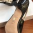 Dior J'Adior Slingback In Black Patent Leather