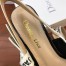 Dior J'Adior Slingback In Black Patent Leather