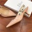 Dior J'Adior Slingback In Nude Patent Leather