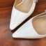 Dior J'Adior Slingback In White Patent Leather