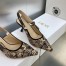 Dior J'Adior Slingback Pumps 65mm In Beige Toile de Jouy Voyage Motif