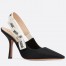 Dior J'Adior Pumps In Black Technical Canvas