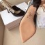 Dior J'Adior Slingback Pumps In Black Patent Leather