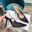 Dior J’Adior Tulle Slingback 100mm With Mini Velvet Polka Dots