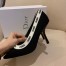 Dior J'Adior 100MM Pumps In Black Technical Canvas