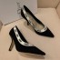 Dior J'Adior 100MM Pumps In Black Technical Canvas