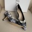 Dior J'Adior 65MM Pumps In Black and White Tartan Fabric