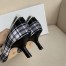 Dior J'Adior 65MM Pumps In Black and White Tartan Fabric