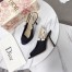 Dior J'Adior Heeled Sandals In Black Technical Fabric 