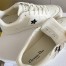 Dior Star Sneakers In White Calfskin and Suede