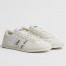 Dior Ribbon Sneakers in White Suede Calfskin and Technical Fabric