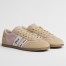 Dior Ribbon Sneakers in Pink and Beige Suede Calfskin