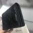 Dior Mini Lady Dior Wallet In Black Lambskin