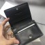 Dior Mini Lady Dior Wallet In Black Lambskin