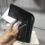 Dior Mini Lady Dior Wallet In Black Lambskin