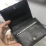 Dior Mini Lady Dior Wallet In Black Patent Leather