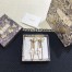 Dior Tribales CD Earrings In Antique Gold-Finish Metal and Pearls