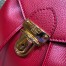 Fendi Red Leather Logo Backpack