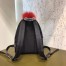 Fendi Black Bag Bugs Eyes Fox Fur Backpack