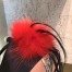 Fendi Black Bag Bugs Eyes Fox Fur Backpack