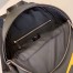 Fendi Diabolic Eyes Nylon And Leather Backpack