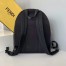 Fendi Bag Bugs Eyes Nylon And Leather Backpack