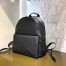 Fendi Black Large Logo-embossed Leather Backpack 